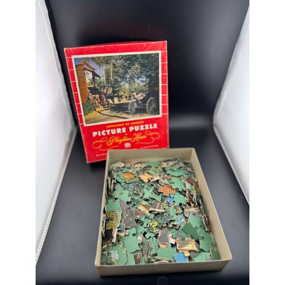 Vintage Playtime House Puzzle - Ghost Town - Picture 7 of 8